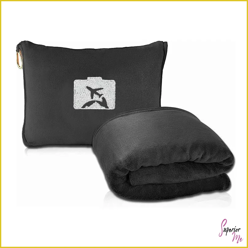 Soft Travel Blanket for Planes, Camping & Everyday Comfort