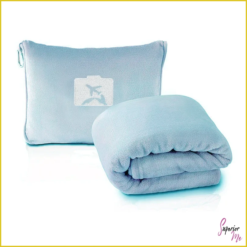 Soft Travel Blanket for Planes, Camping & Everyday Comfort